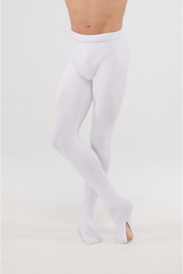 Collants Masculin Sans Pieds Wear Moi Basile blanc