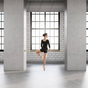 Support Pour Barre de Danse Murale Twist