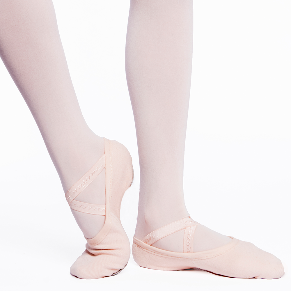 Demi Pointes Vegan en Toile Stretch, Tendu - Move Dance FR