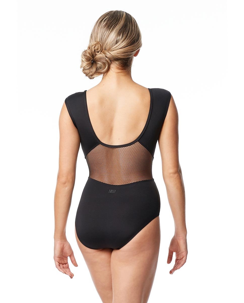 Mesh Cap Sleeve Dance Leotard Avon LUF650 LULLI Dancewear
