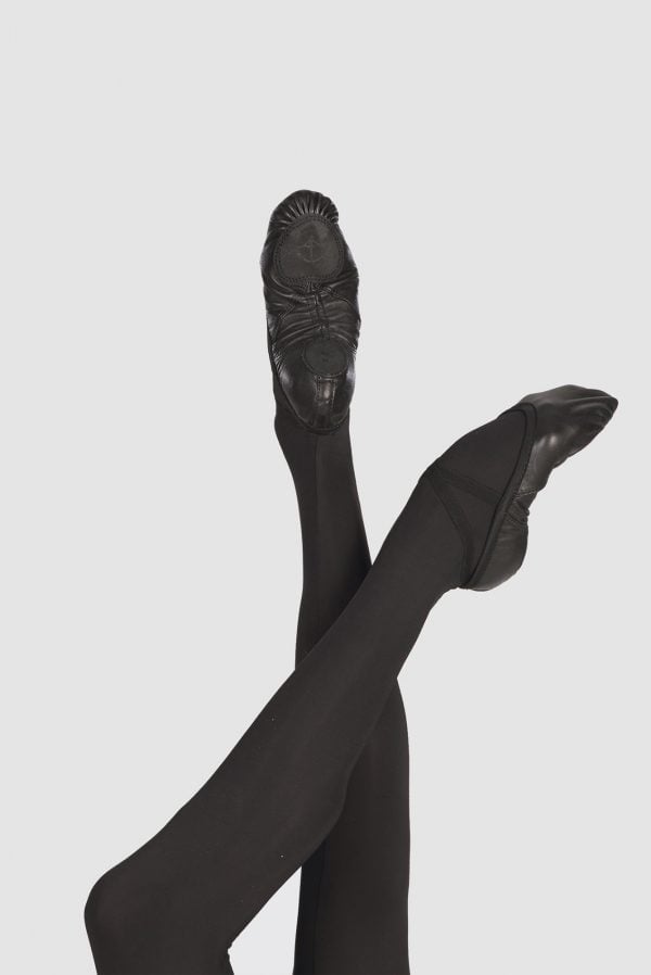 Demi-Pointes Cuir Stretch Wear Moi Pluton Noir