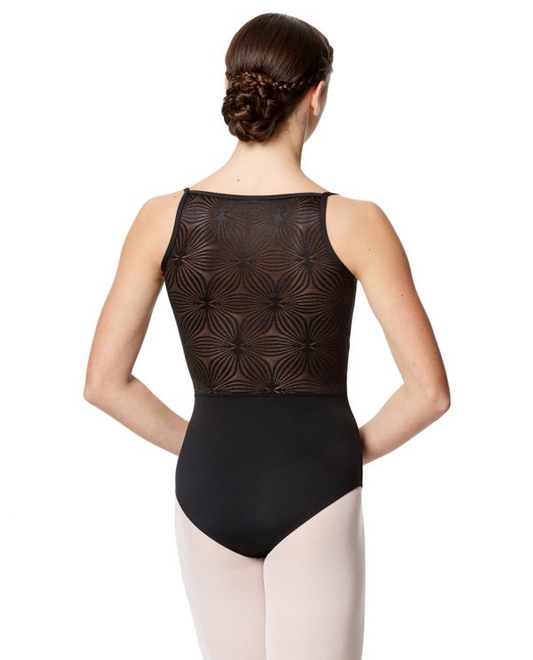 Justaucorps Dos en Maille Calla Dancewear Paisley