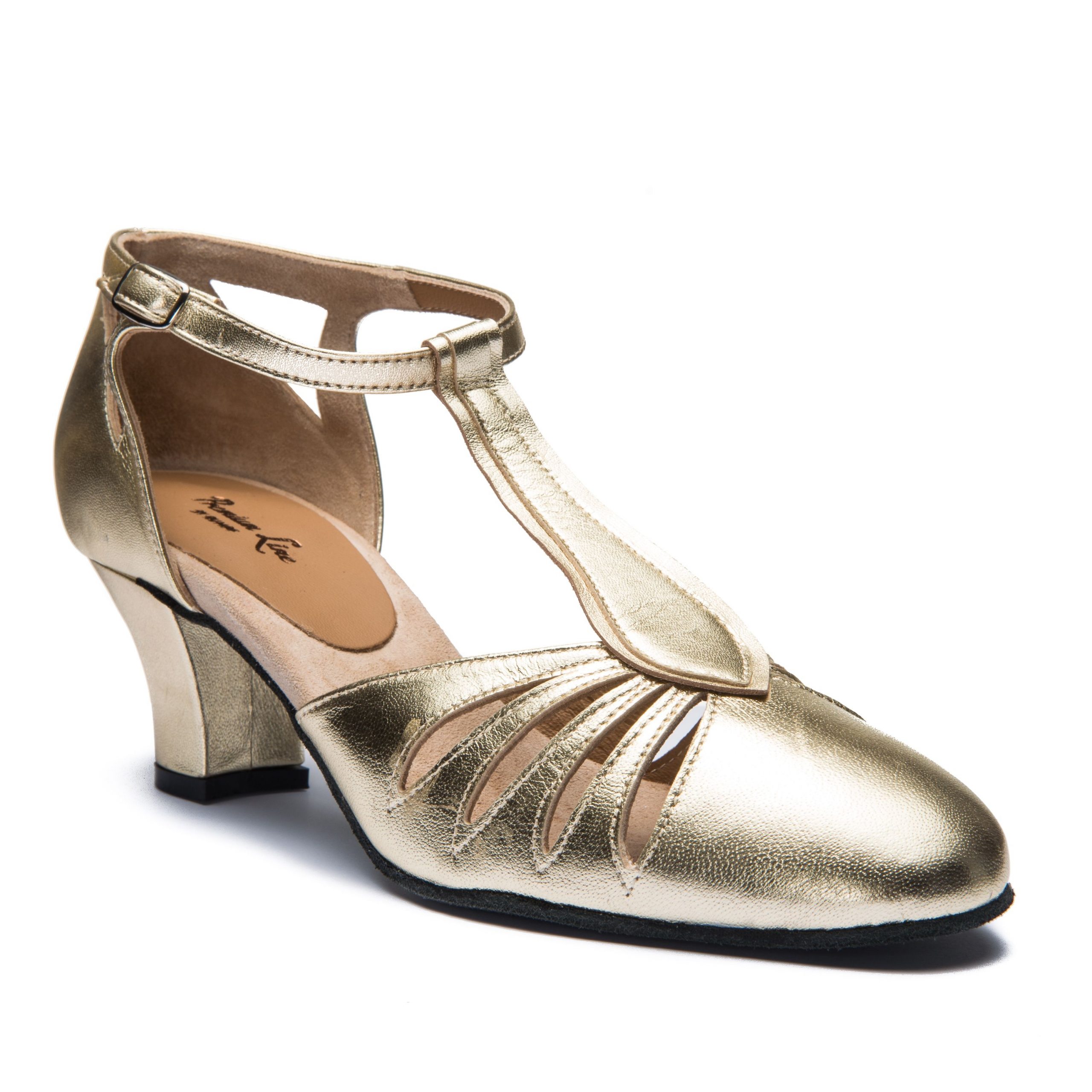 Chaussures de Danses Latines Rumpf Gigi Gold – Balletto Dance Shop