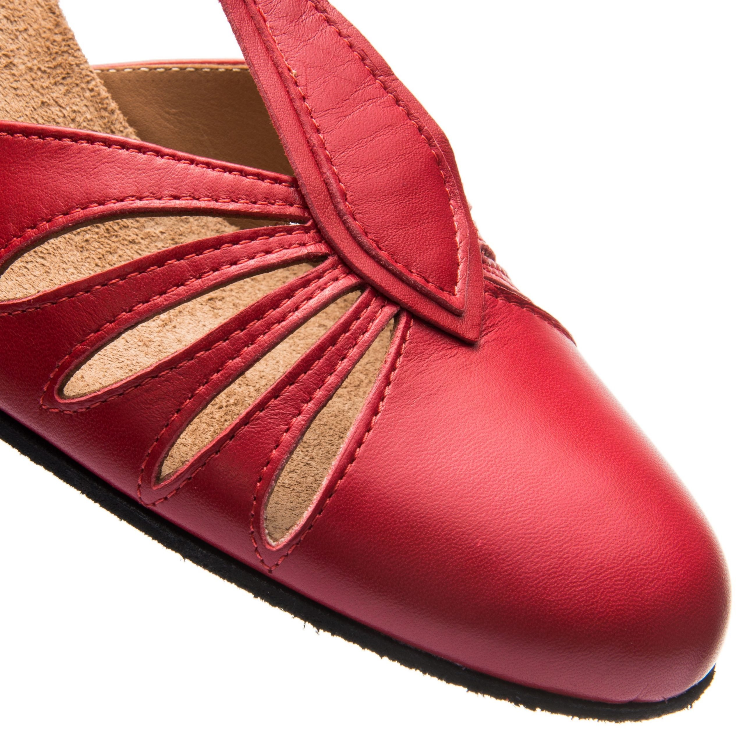 JUODVMP Chaussures de Danse Femme Sangle Croisée Chaussure Danse Latine  Fille Boucle Ajustable Chaussures de Danse Latine  Enfant.FR-WH-D28-3.5,Rouge,EU 27 : : Mode