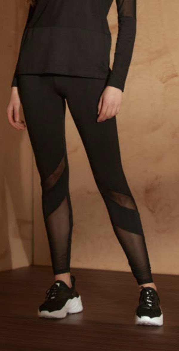 Fuseau Athleisure Dimensione Danza Nera – Image 2