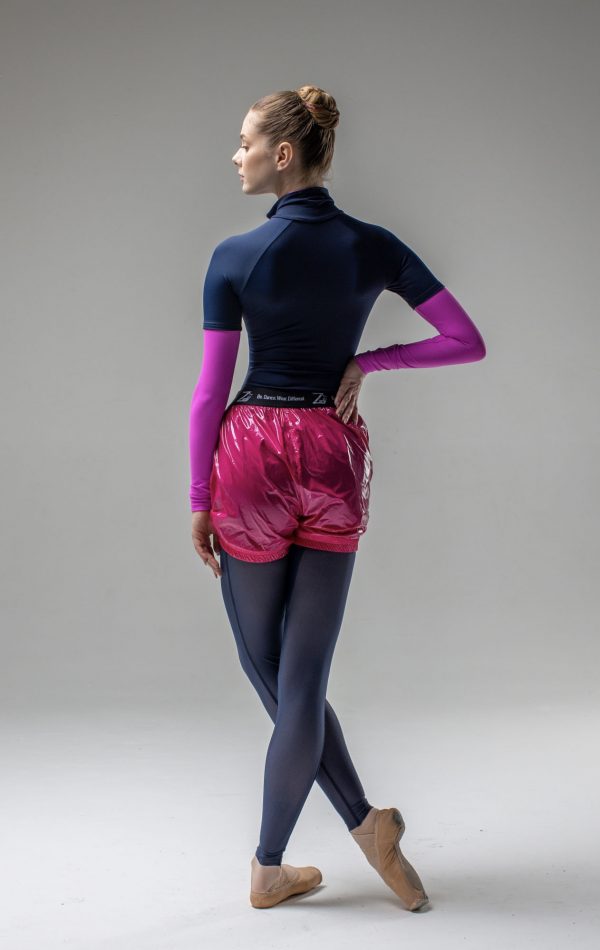 Justaucorps Zippé Zidans Manches Raglan Sapphire – Image 4