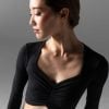 Crop Top Ballet Rosa Kimi – Image 2