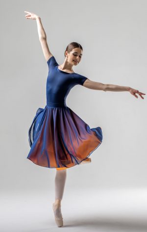 Jupe de répétition de ballet en résille -  France