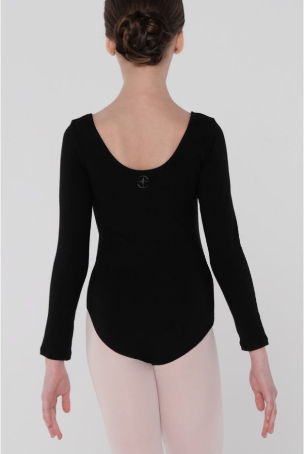 Justaucorps Wear Moi Sarabande manches longues noir