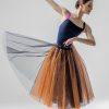 Jupe en Tulle Zidans Chopin Orange