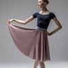 Jupe Réversible Zidans Vieux Rose & Gris – Image 2