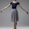 Jupe Réversible Zidans Vieux Rose & Gris – Image 3