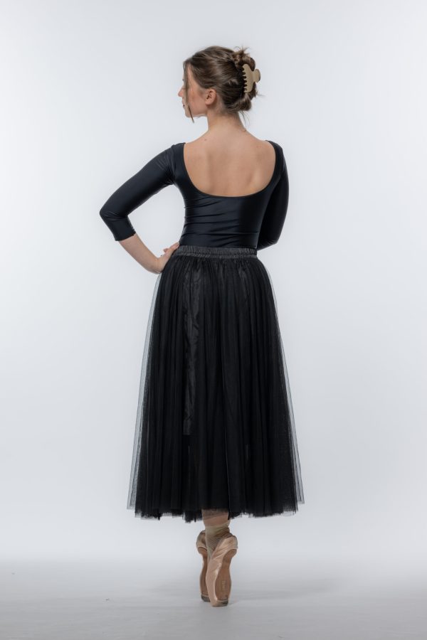 Jupon Tulle Long Artiligne Colombe – Image 2