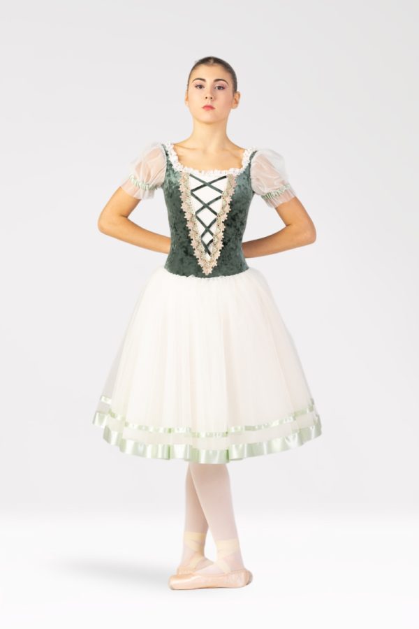 Robe spectacle giselle verte
