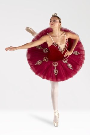 Tutu de spectacle Paquita Bordeaux