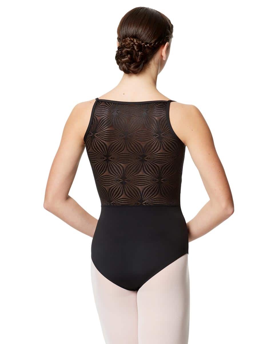 Mesh Back Leotard Calla Dancewear Paisley