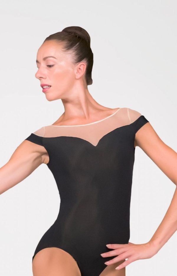 Justaucorps de danse noir Harmony Danza
