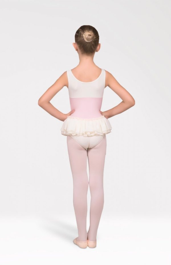 Tunique de danse classique fillette pastel
